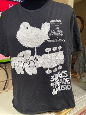 Woodstock Music & Art Fair Embellished Shirt